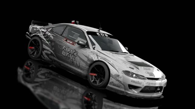 EDS Nissan Silvia S15 Hailey King 2022 для Assetto Corsa