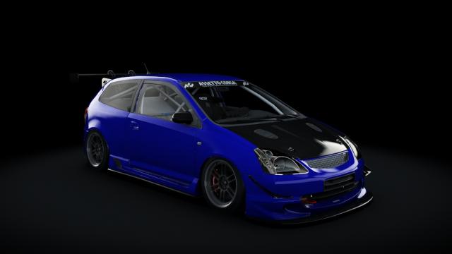 Honda Civic Type R EP3 2001 Turbo for Assetto Corsa