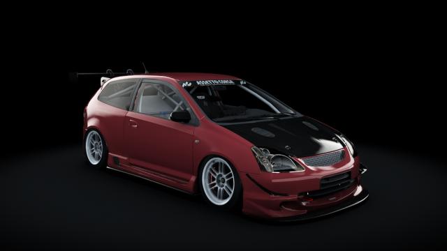 Honda Civic Type R EP3 2001 Turbo for Assetto Corsa