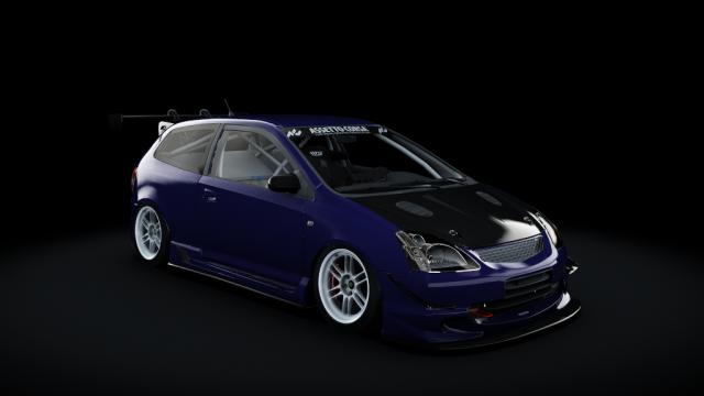 Honda Civic Type R EP3 2001 Turbo for Assetto Corsa