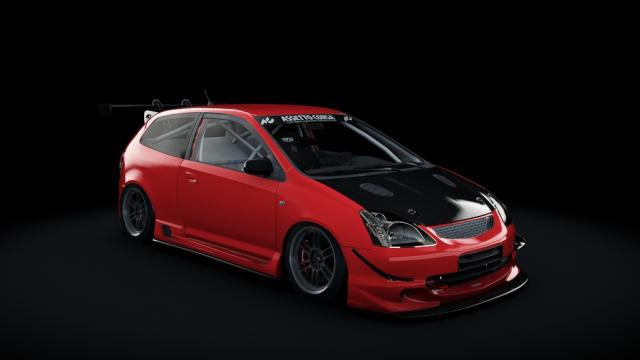 Honda Civic Type R EP3 2001 Turbo for Assetto Corsa