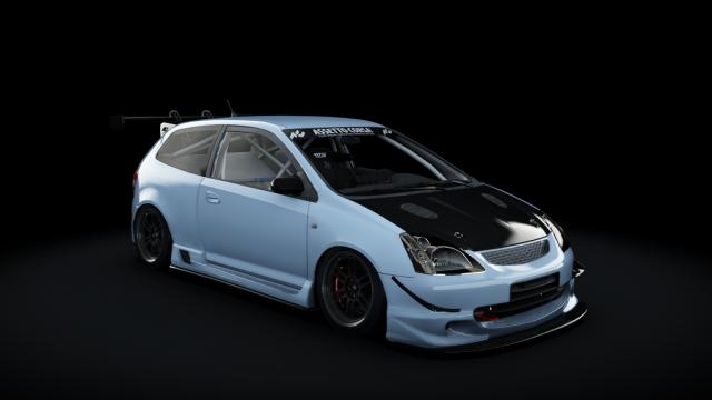 Honda Civic Type R EP3 2001 Turbo for Assetto Corsa