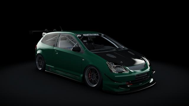 Honda Civic Type R EP3 2001 Turbo for Assetto Corsa