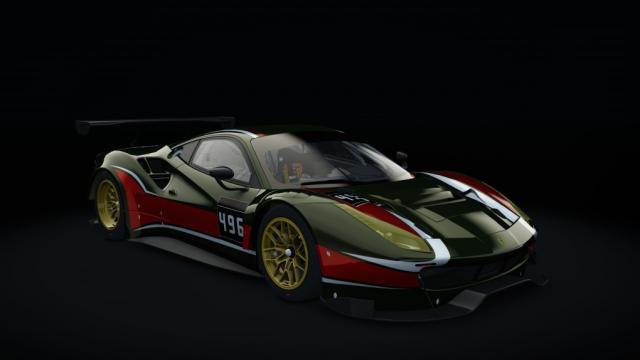 Ferrari 488 GT3 Nov’Angel для Assetto Corsa