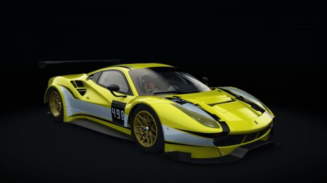 Ferrari 488 GT3 Nov’Angel для Assetto Corsa