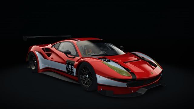 Ferrari 488 GT3 Nov’Angel для Assetto Corsa