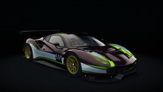 Ferrari 488 GT3 Nov’Angel для Assetto Corsa