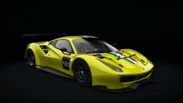 Ferrari 488 GT3 Nov’Angel для Assetto Corsa