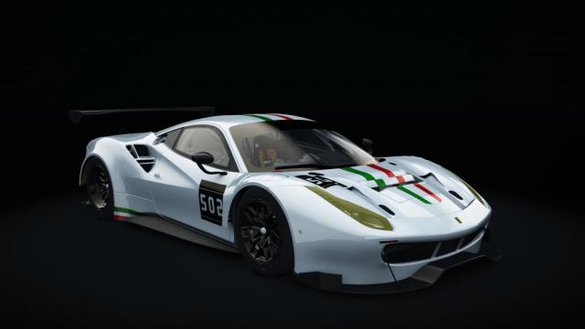 Ferrari 488 GT3 Nov’Angel для Assetto Corsa