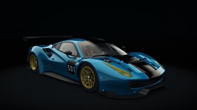 Ferrari 488 GT3 Nov’Angel для Assetto Corsa