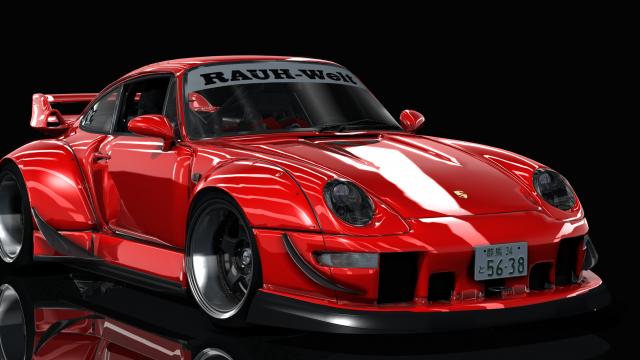 Porsche 911 (993) RWB Hellspec V2 для Assetto Corsa