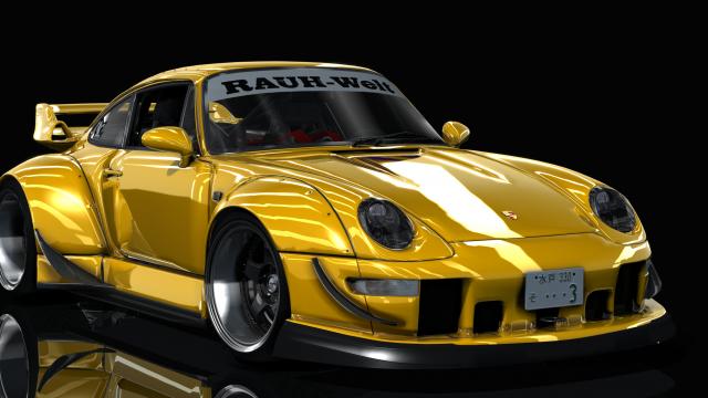 Porsche 911 (993) RWB Hellspec V2 для Assetto Corsa