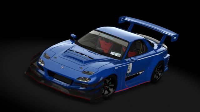 Mazda RX-7 QUAD Rotor Turbo AWD | Redd Tuned for Assetto Corsa