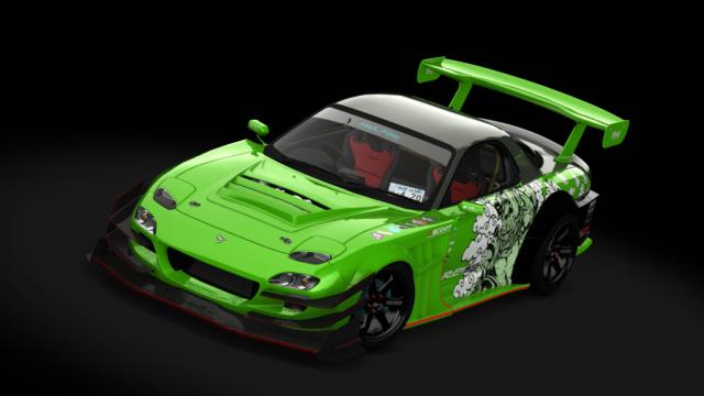 Mazda RX-7 QUAD Rotor Turbo AWD | Redd Tuned for Assetto Corsa