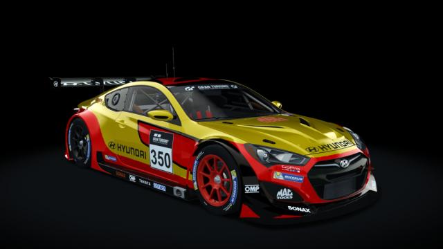 Hyundai Genisis GR.3 для Assetto Corsa