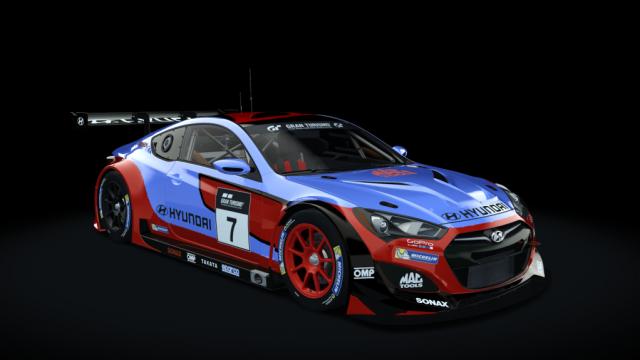 Hyundai Genisis GR.3 для Assetto Corsa