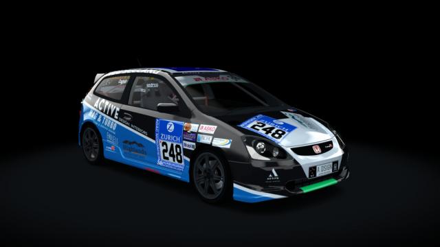 Honda Civic Type R (EP3 Cup) для Assetto Corsa