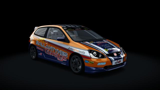 Honda Civic Type R (EP3 Cup) для Assetto Corsa