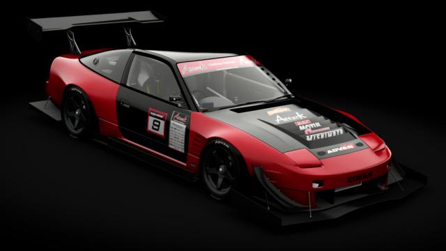 Nissan 180SX Time Attack для Assetto Corsa