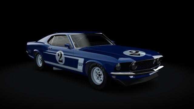 Ford Mustang Boss для Assetto Corsa