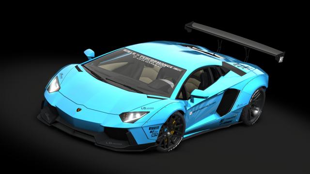 Lamborghini Aventador LBW Edition для Assetto Corsa