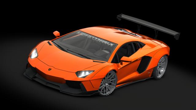 Lamborghini Aventador LBW Edition для Assetto Corsa