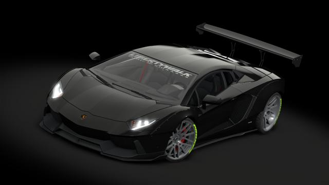 Lamborghini Aventador LBW Edition для Assetto Corsa