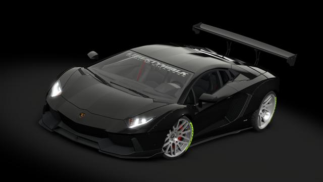 Lamborghini Aventador LBW Edition для Assetto Corsa