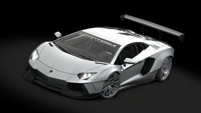 Lamborghini Aventador LBW Edition для Assetto Corsa