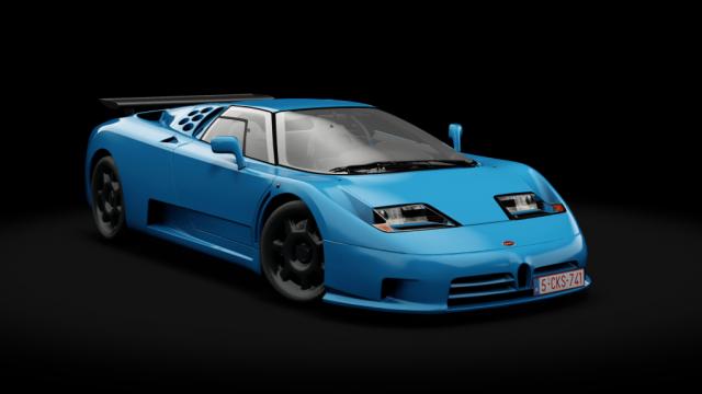 Bugatti EB110 Super Sport для Assetto Corsa