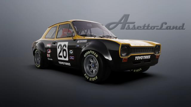 Ford Escort MK1 1600 Works для Assetto Corsa