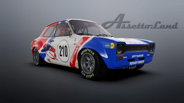 Ford Escort MK1 1600 Works для Assetto Corsa