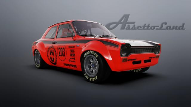 Ford Escort MK1 1600 Works для Assetto Corsa