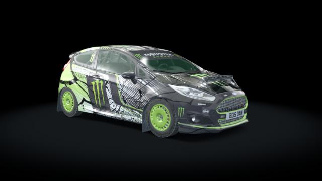 Ford Fiesta EcoBoost R2  Rally Gravel by GR.TEAM for Assetto Corsa