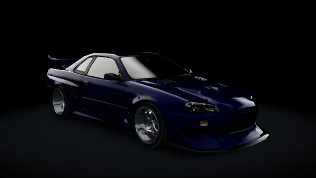 Nissan Torque JX R34 GT-R for Assetto Corsa