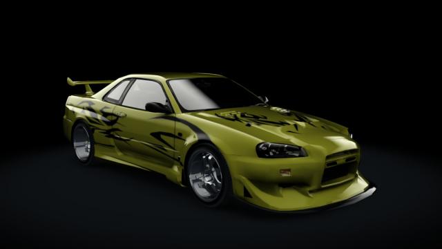 Nissan Torque JX R34 GT-R for Assetto Corsa