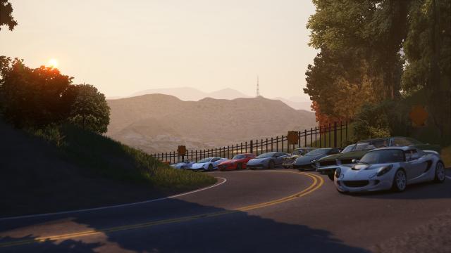 Mulholland Drive для Assetto Corsa