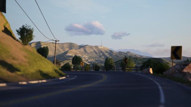 Mulholland Drive для Assetto Corsa