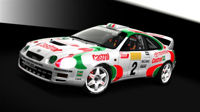 LF Gr.A Toyota Celica ST205 GT4 для Assetto Corsa