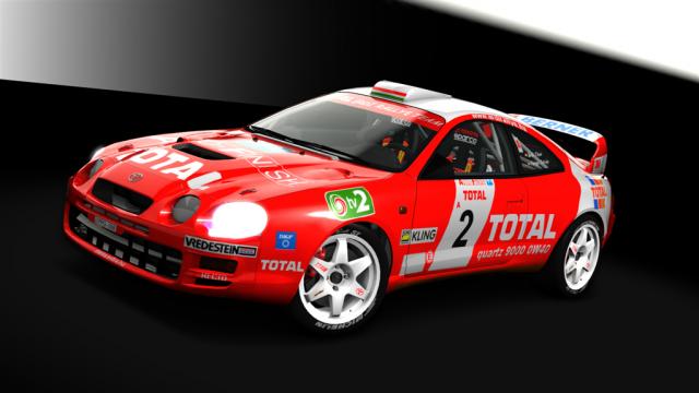 LF Gr.A Toyota Celica ST205 GT4 для Assetto Corsa