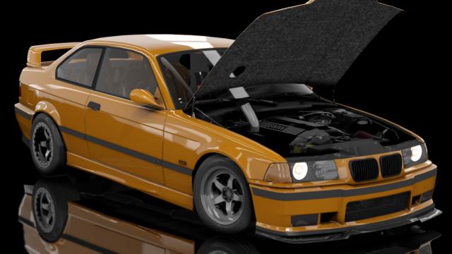 DRAG BMW M3 E36 для Assetto Corsa