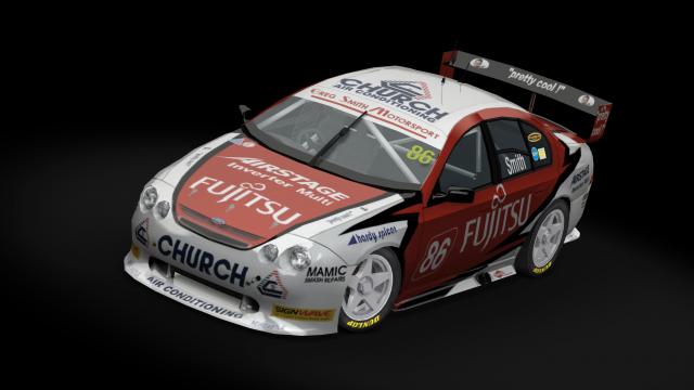 Ford Falcon AU XR8 V8 Supercars for Assetto Corsa