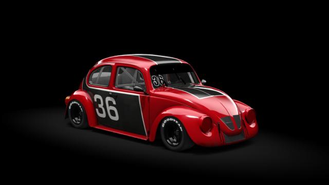 Volkswagen Fusca 1800 for Assetto Corsa