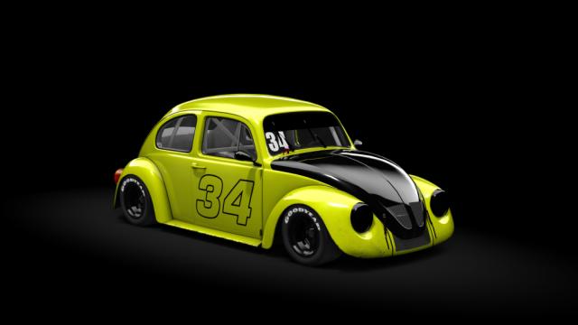 Volkswagen Fusca 1800 for Assetto Corsa