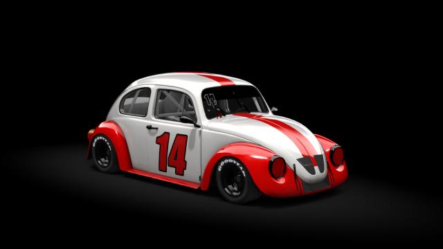 Volkswagen Fusca 1800 for Assetto Corsa