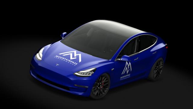 Tesla Model 3 Performance (2019) 1.9 TDI для Assetto Corsa