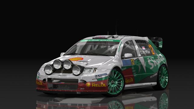 Skoda Fabia WRC ’03 for Assetto Corsa