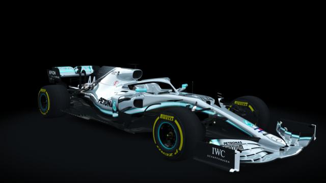 Mercedes AMG F1 W10 EQ Power+ (Australian GP spec) for Assetto Corsa