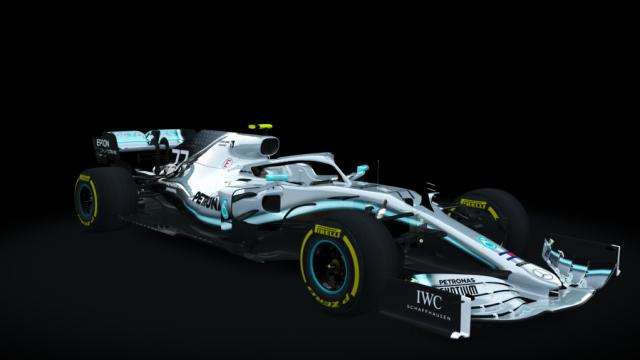 Mercedes AMG F1 W10 EQ Power+ (Australian GP spec) for Assetto Corsa