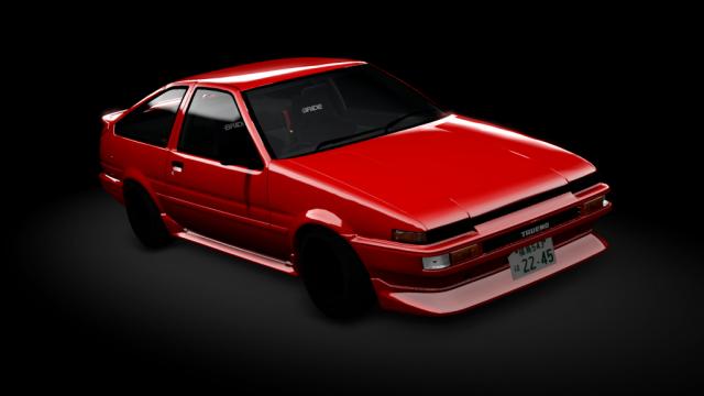 Toyota AE86 Trueno для Assetto Corsa